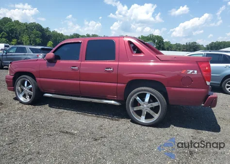 2004 Chevrolet Avalanche C1500 from USA, damaged, VIN 3GNEC12T24G140442